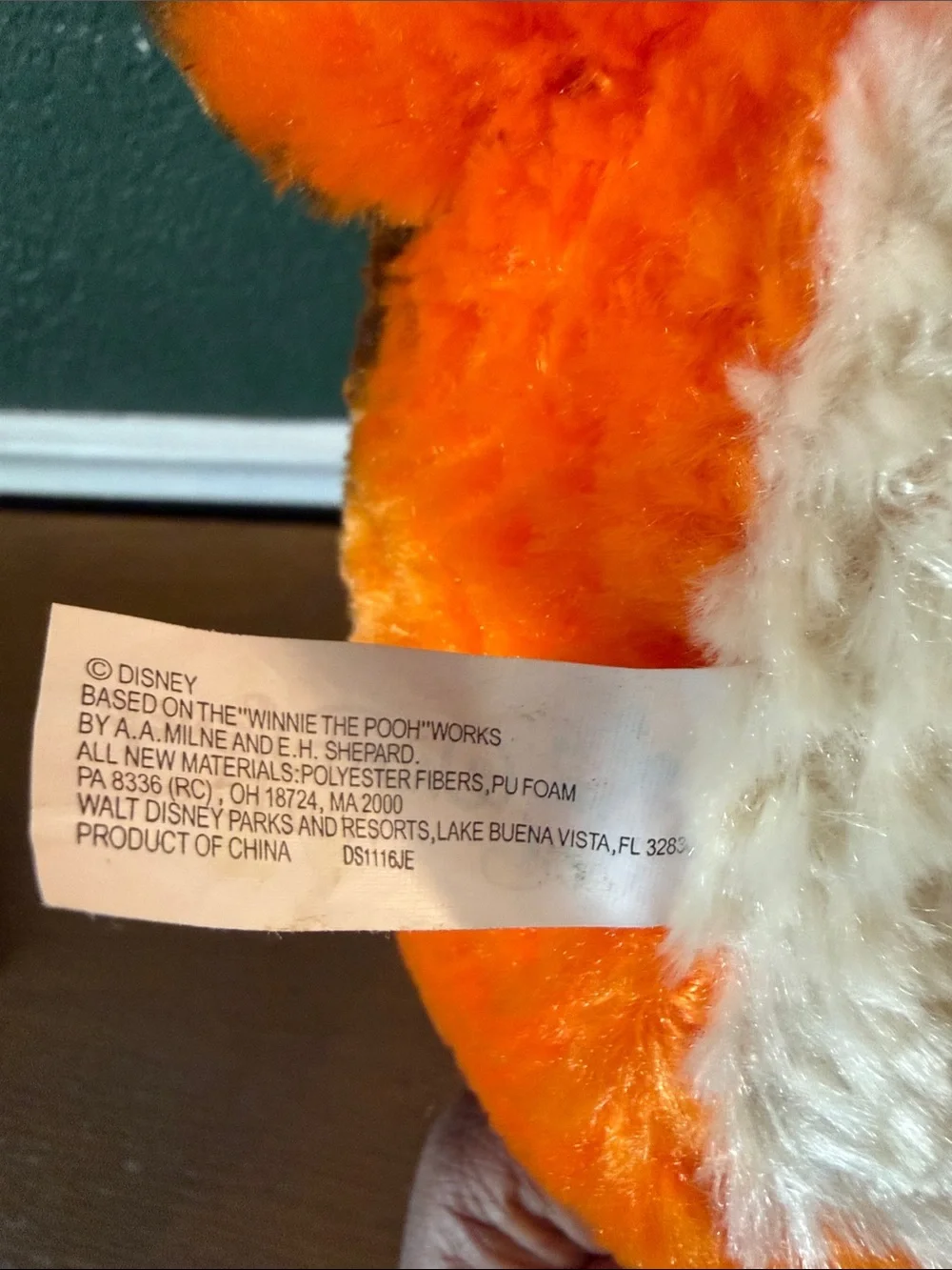 Vintage Disney World Tigger Plush 20” Winnie the Pooh Disney Parks